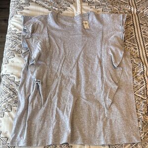 NWT Aerie Ruffle Sleeve Women's Top